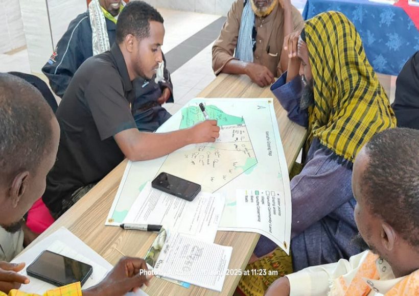FCDC-condutcts-land-management-training-for-Kamuthe-CLMC